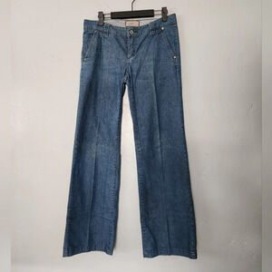 Y2K To The Max Straight Wide Leg Jean sz 27